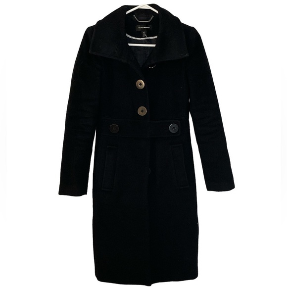 Club Monaco Wool Blend Pea Coat XS - Picture 2 of 7